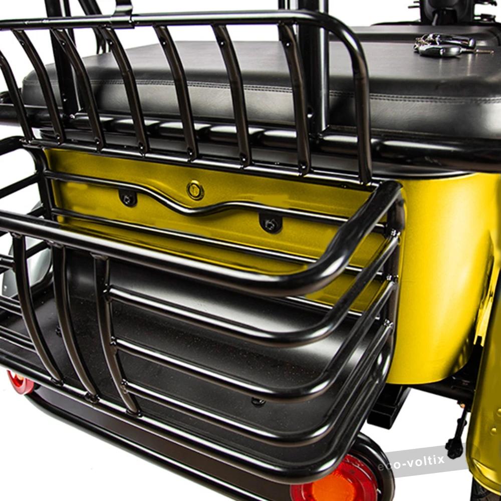 Электротрицикл Rutrike Экипаж Желтый