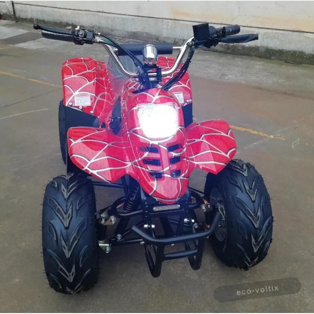 Электроквадроцикл GreenCamel Гоби K50 (36V 800W R7 Цепной привод) Красный паук