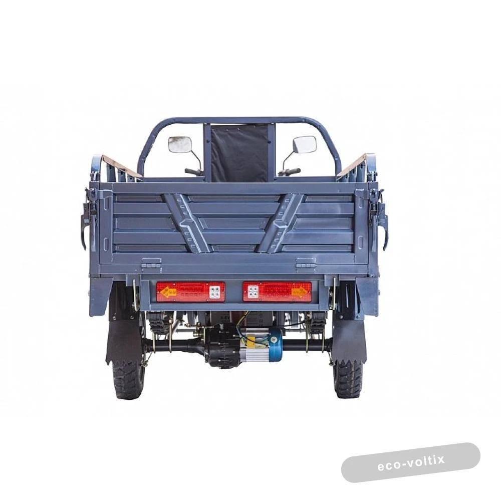 Грузовой электротрицикл Rutrike Титан 2000 ГИДРАВЛИКА 60V1500W серый