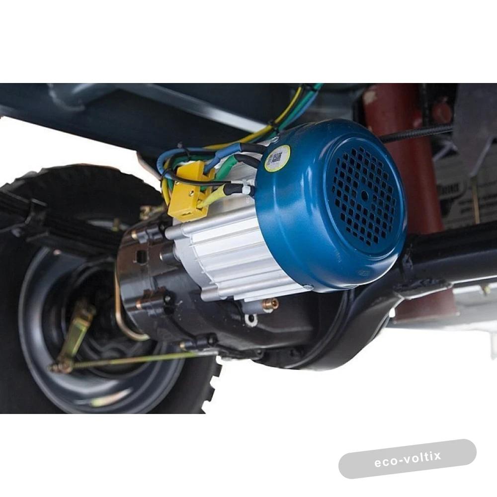 Грузовой электротрицикл Rutrike Титан 2000 ГИДРАВЛИКА 60V1500W серый