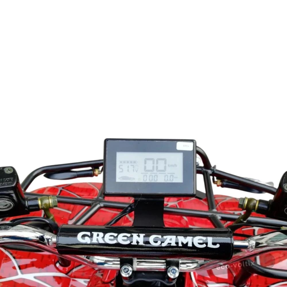 Электроквадроцикл GreenCamel Атакама T320 (48V 1000W R8 Дифференциал) Красный паук