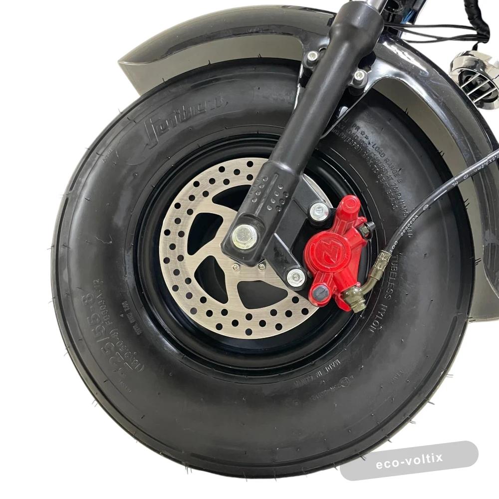 Электроскутер CITYCOCO X7 Pro TRIKE Черный глянец