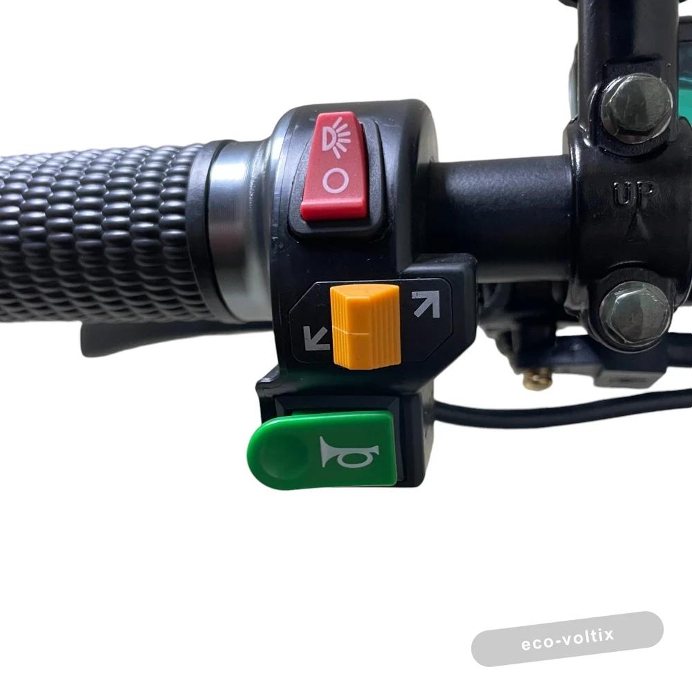 Электроскутер CITYCOCO X7 Pro TRIKE Черный глянец