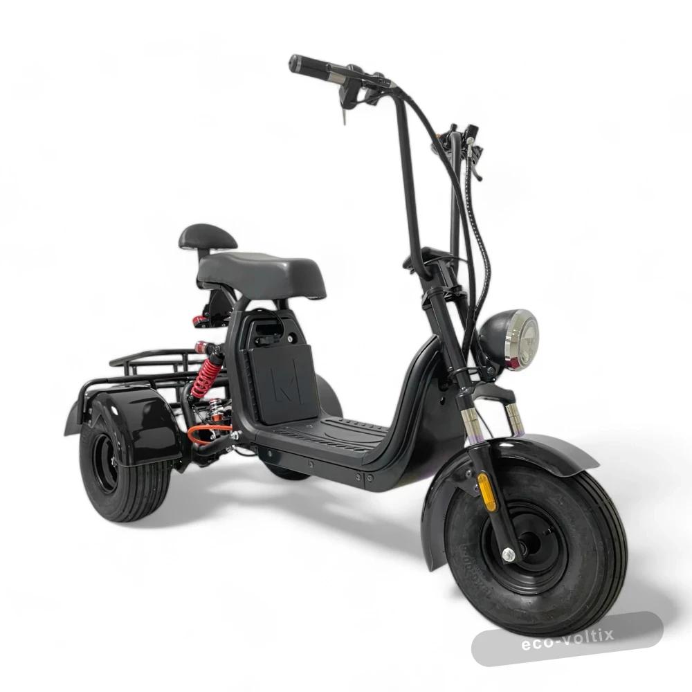 Электротрицикл CityCoco X5 trike mini черный