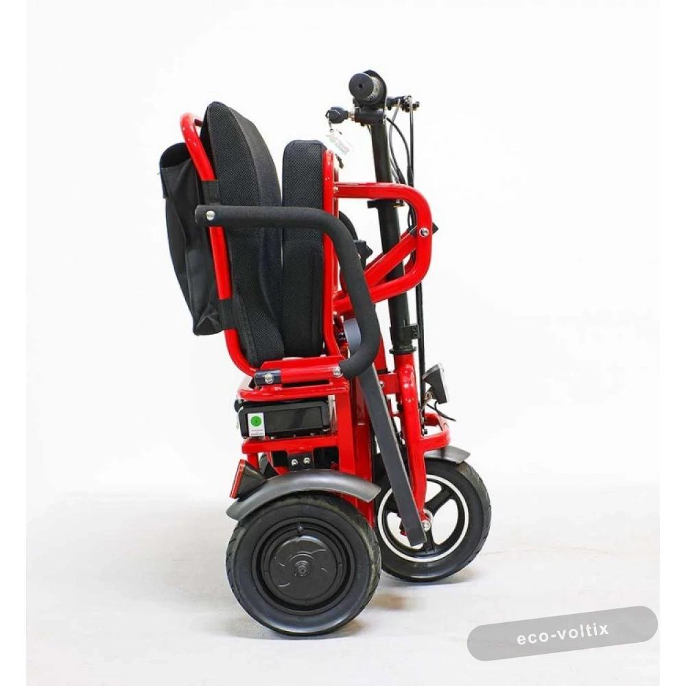 Электро трицикл GreenCamel Кольт V700 (48V 2x350W 15,6 Ah) Trike красный