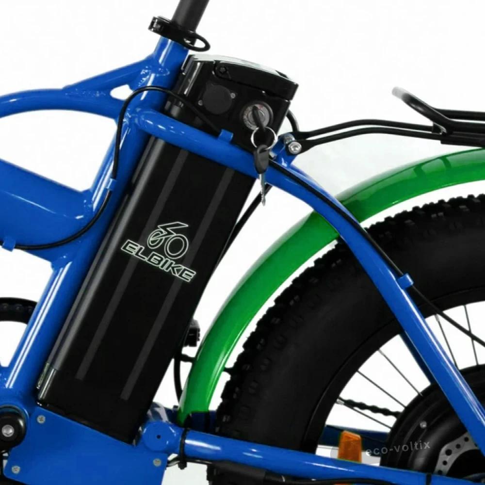 Электровелосипед Elbike Taiga 3 Twix синий