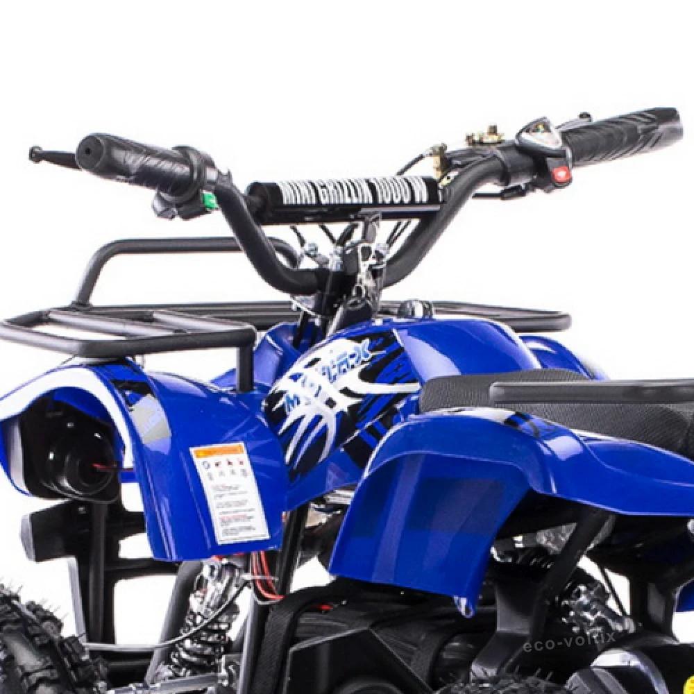 Электроквадроцикл MOTAX Mini Grizlik X-16 1000W синий