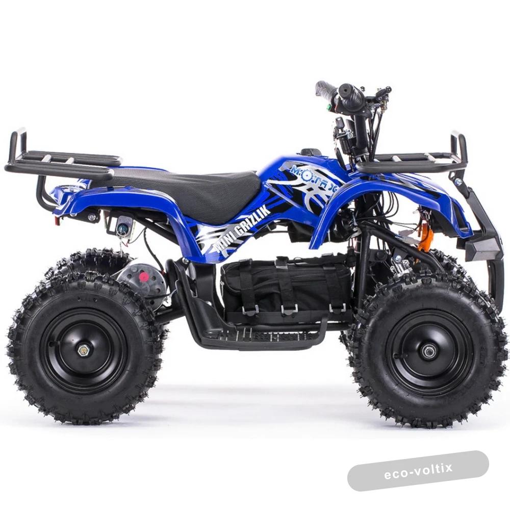 Электроквадроцикл MOTAX Mini Grizlik X-16 1000W синий