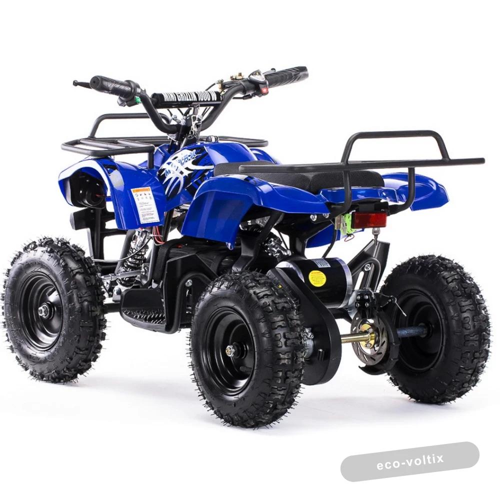 Электроквадроцикл MOTAX Mini Grizlik X-16 1000W синий