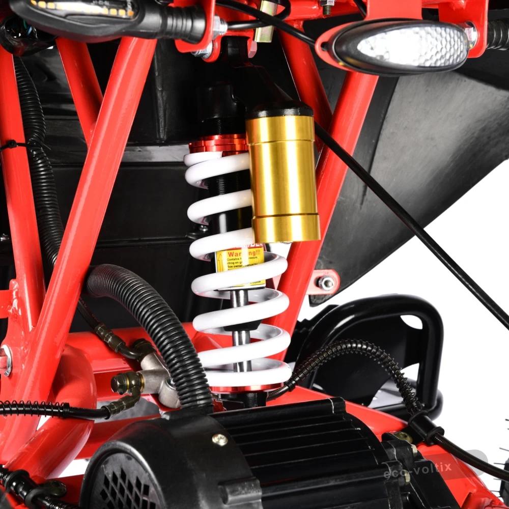 Электроквадроцикл WHITE SIBERIA SNEG PRO R 3000W