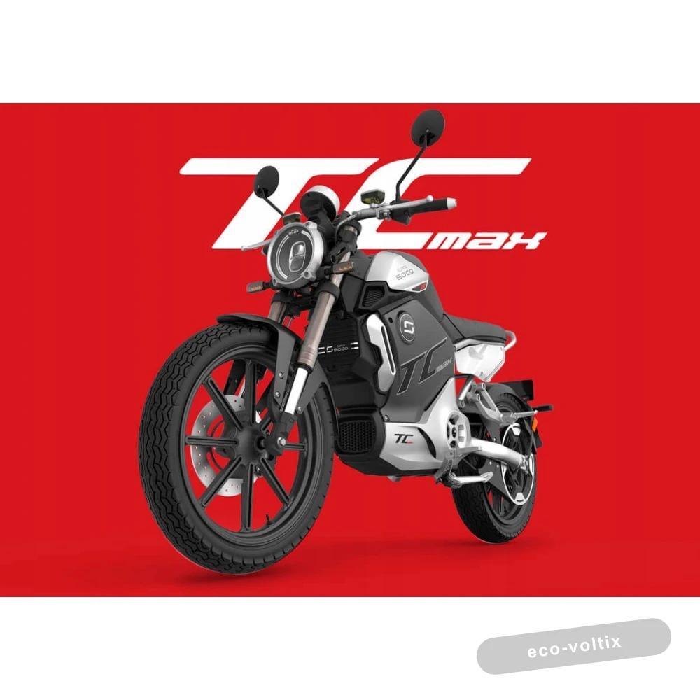 Электромотоцикл Super Soco TC Max (Спицы)