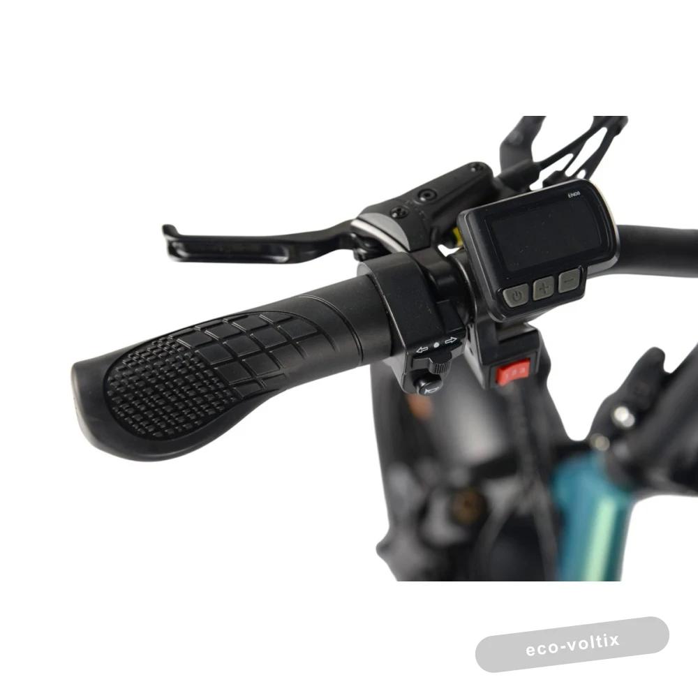 Электровелосипед Eltreco BAD DUAL NEW Серебристый-матовый