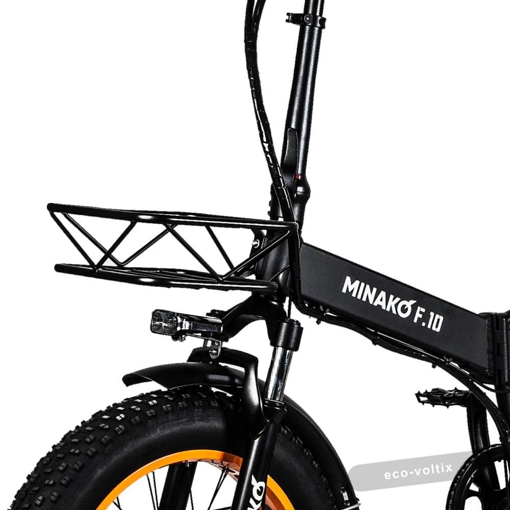 Электровелосипед Minako F10 Оранжевые диски