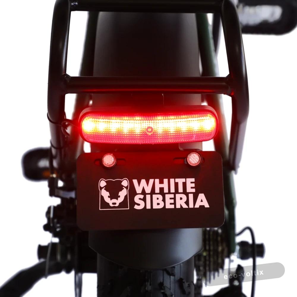 Электровелосипед WHITE SIBERIA SLAV PRO 1000W зеленый