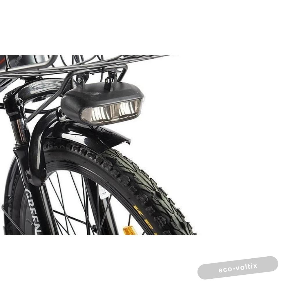 Электровелосипед велогибрид GREEN CITY e-ALFA GL Красный
