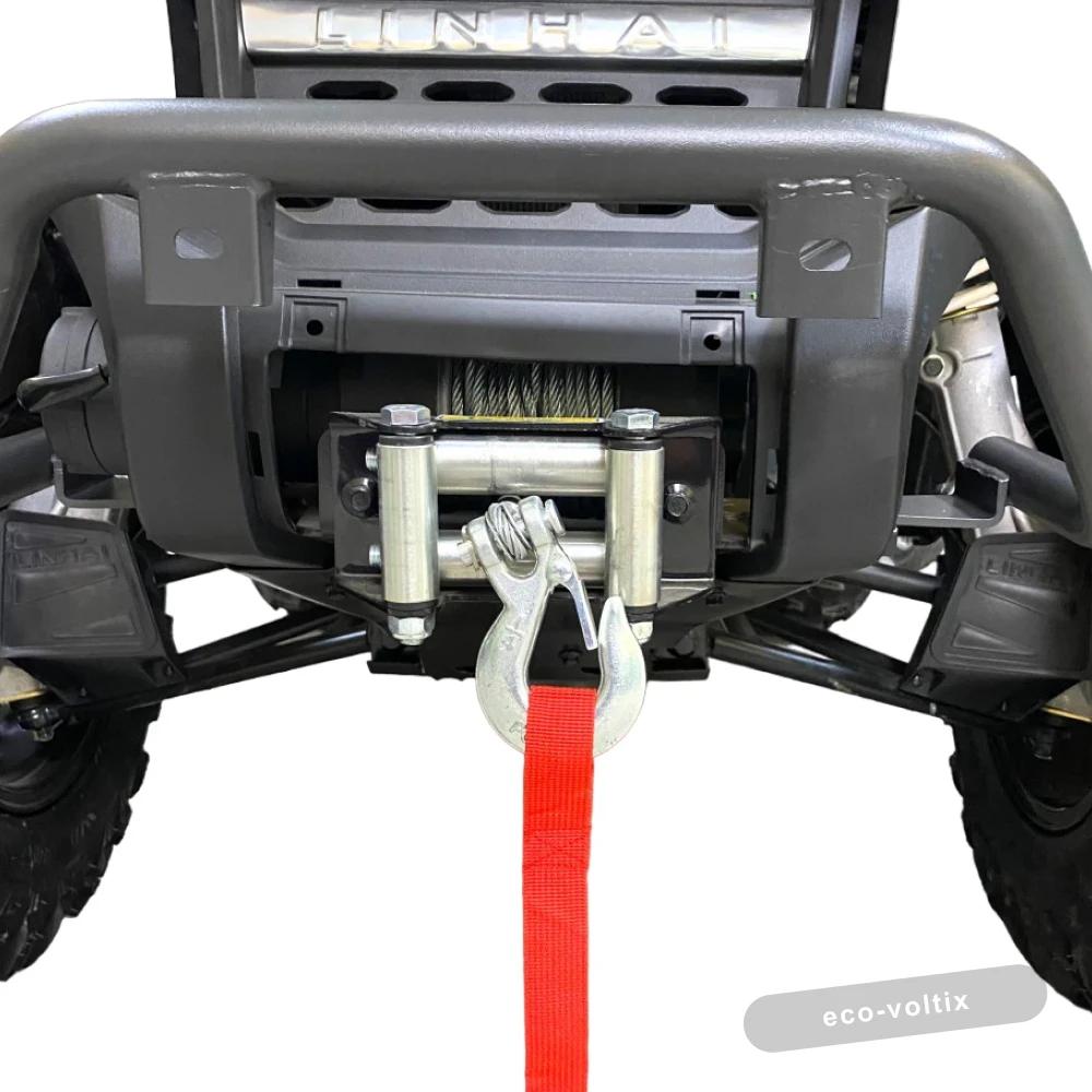 Электроквадроцикл GreenCamel Linhai LH80DA 4x4 (7,5kW 150Ah 65 км/ч) Хаки