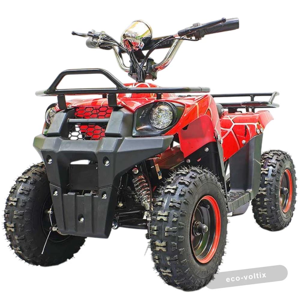 Электроквадроцикл GreenCamel Гоби K400 (36V 800W R6 Цепной привод) Красный паук