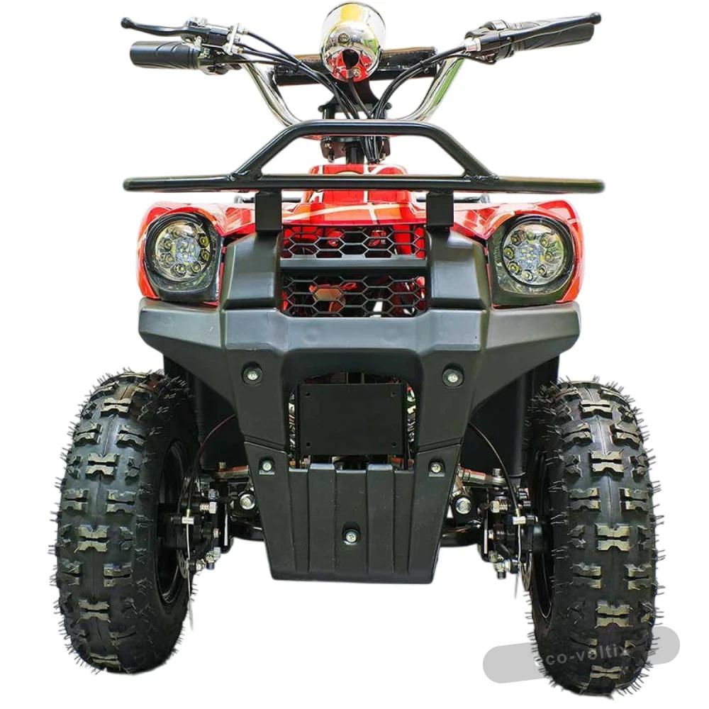 Электроквадроцикл GreenCamel Гоби K400 (36V 800W R6 Цепной привод) Красный паук