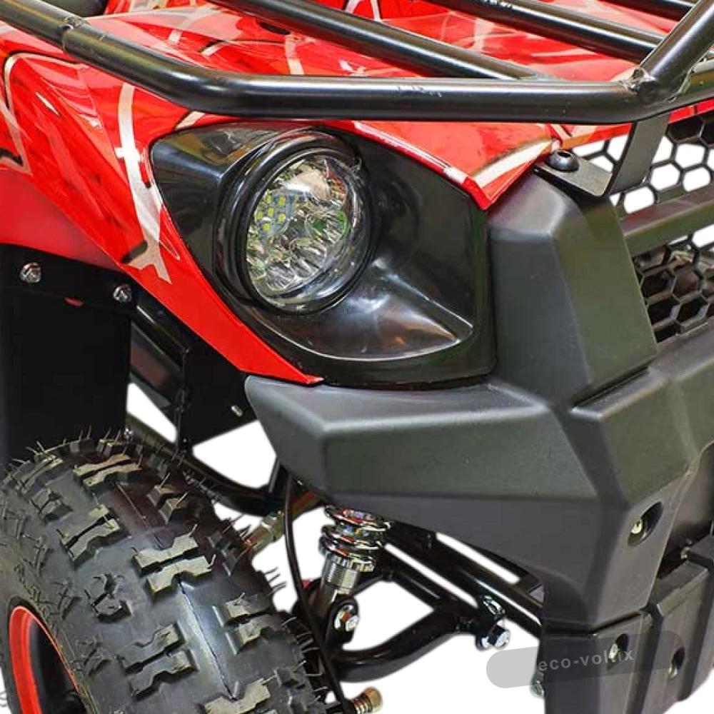 Электроквадроцикл GreenCamel Гоби K400 (36V 800W R6 Цепной привод) Красный паук