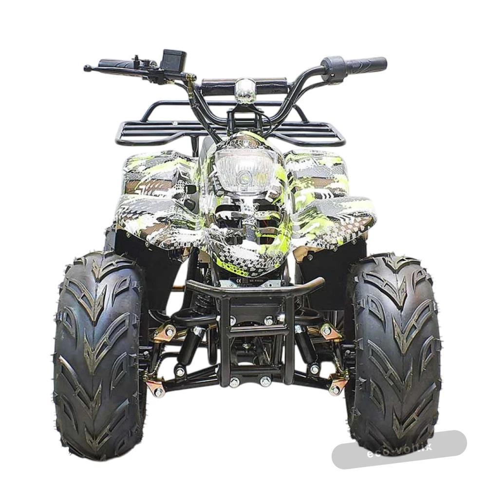 Электроквадроцикл GreenCamel Гоби K51 (36V 800W R7 Цепь) ножной тормоз Зеленый