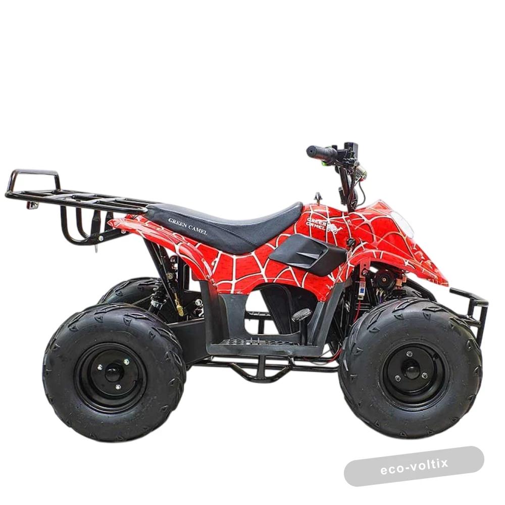 Электроквадроцикл GreenCamel Гоби K51 (36V 800W R7 Цепь) ножной тормоз Красный