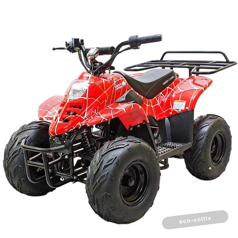 Электроквадроцикл GreenCamel Гоби K51 (36V 800W R7 Цепь) ножной тормоз Красный