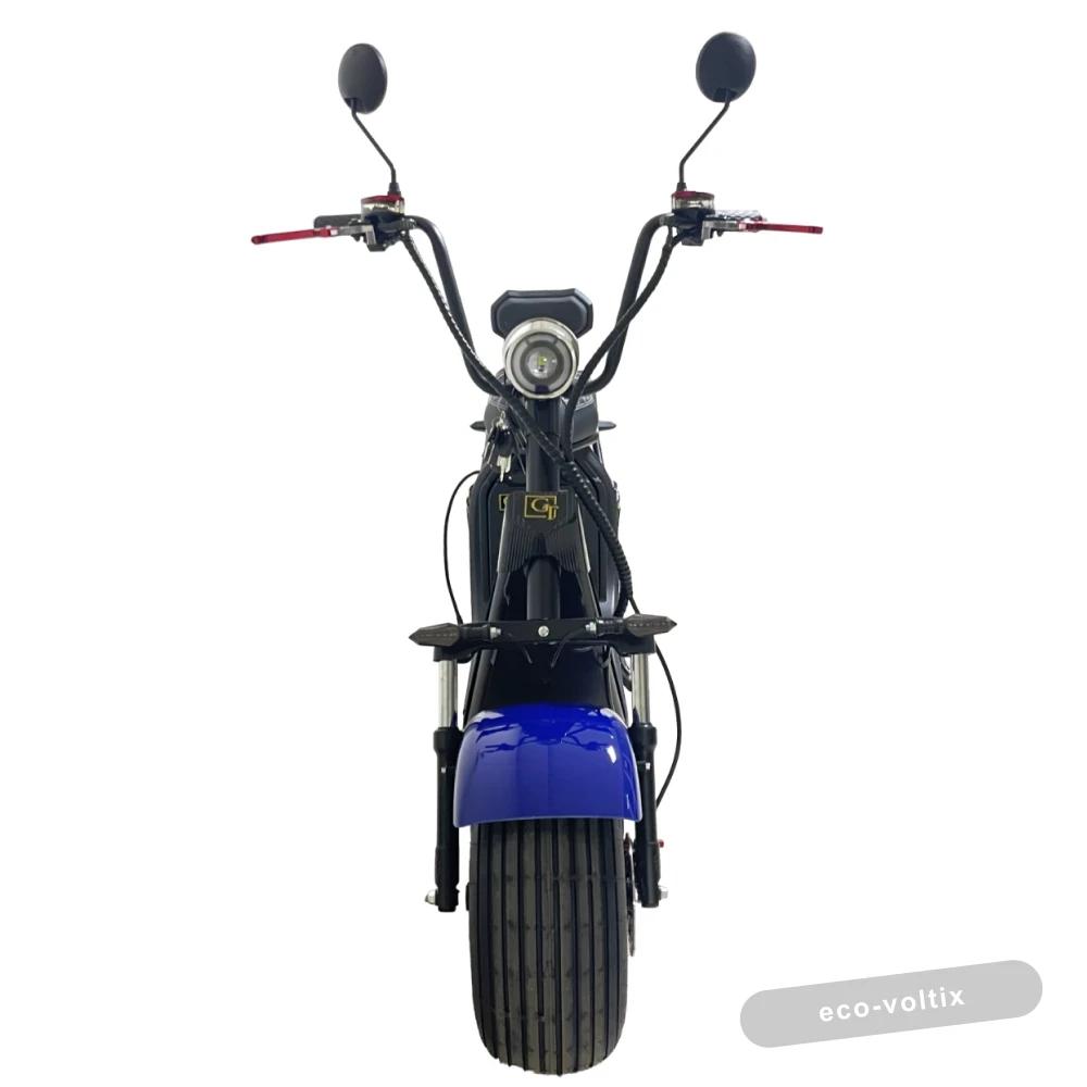 Электроскутер Citycoco GT X7 PRO Синий (2000W)