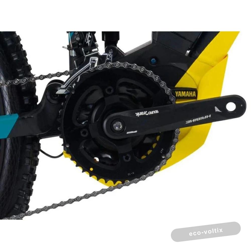 Электровелосипед Haibike SDURO Nduro 6.0 черно-голубой