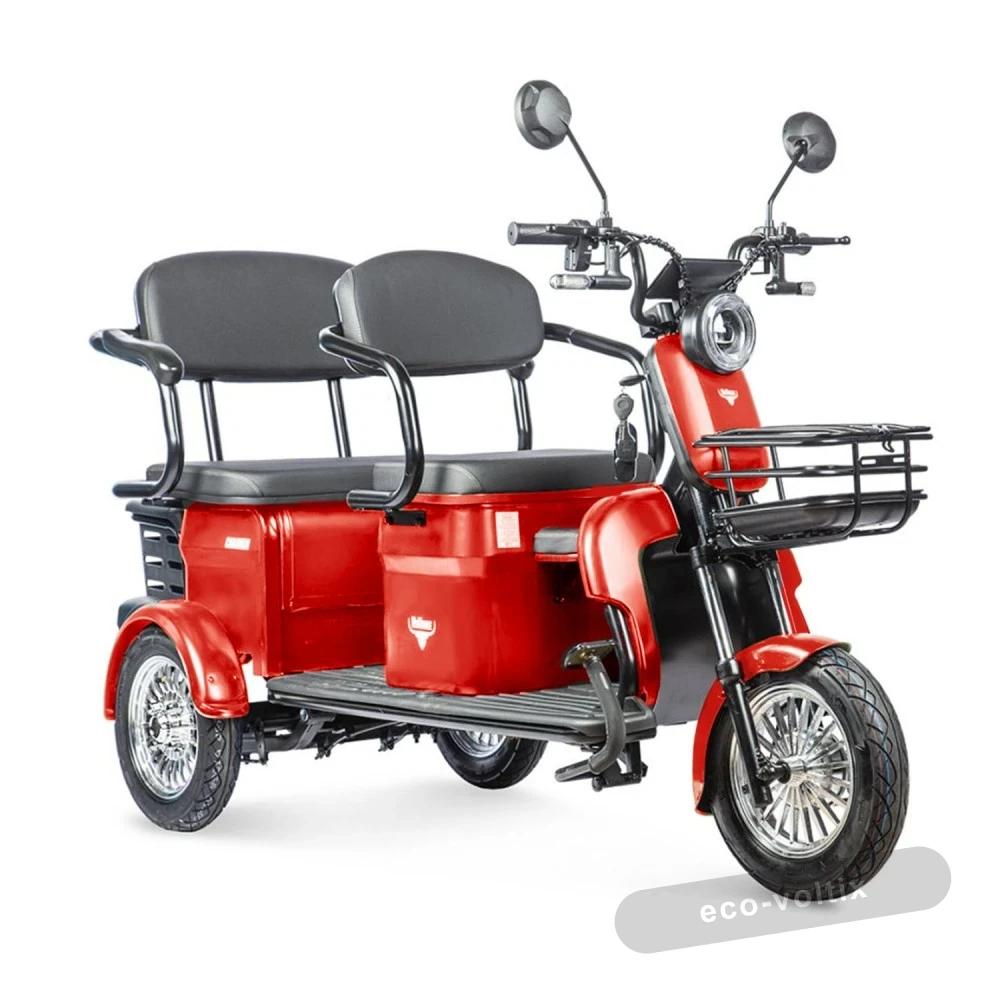 Электротрицикл Rutrike Караван Красный