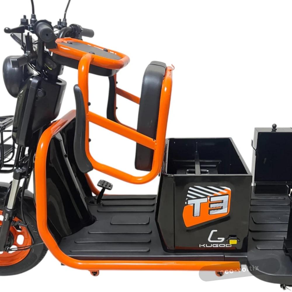 Электротрицикл Kugoo T3 60V 20.8Ah 500W