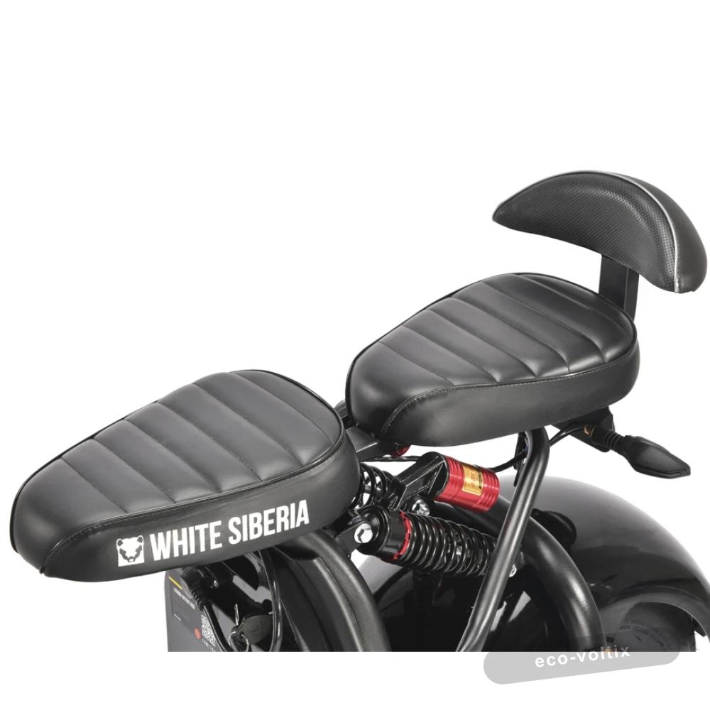 Электроскутер CityCoco White Siberia Pro Light 2000w Черный