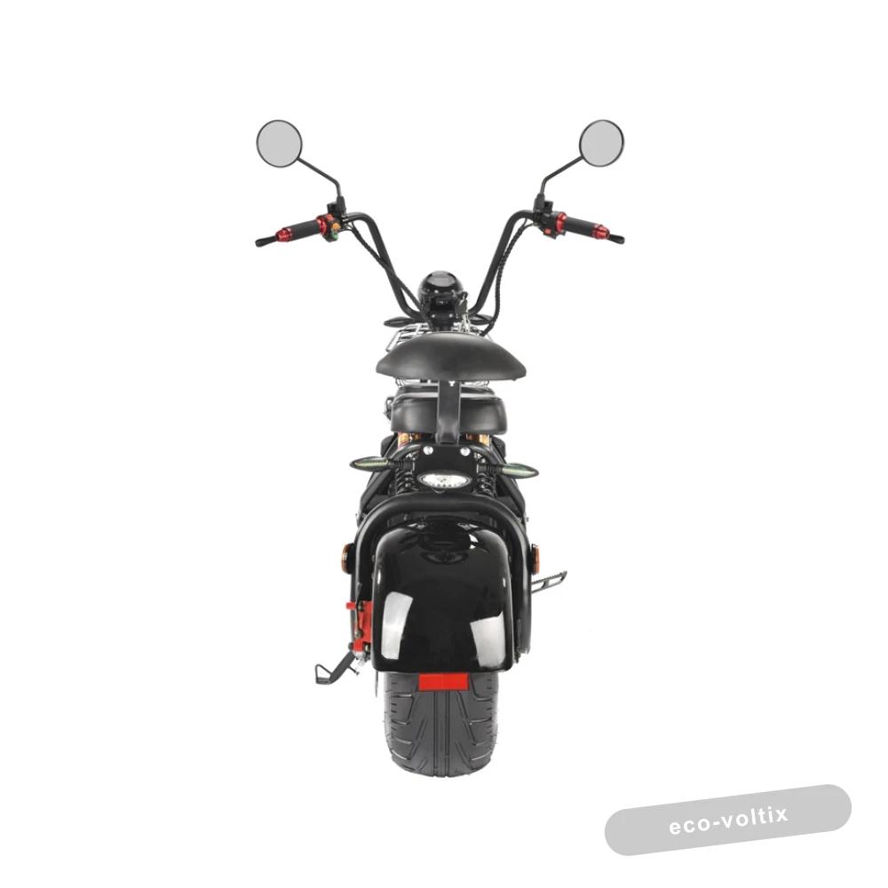Электроскутер CityCoco White Siberia Pro Light 2000w Черный