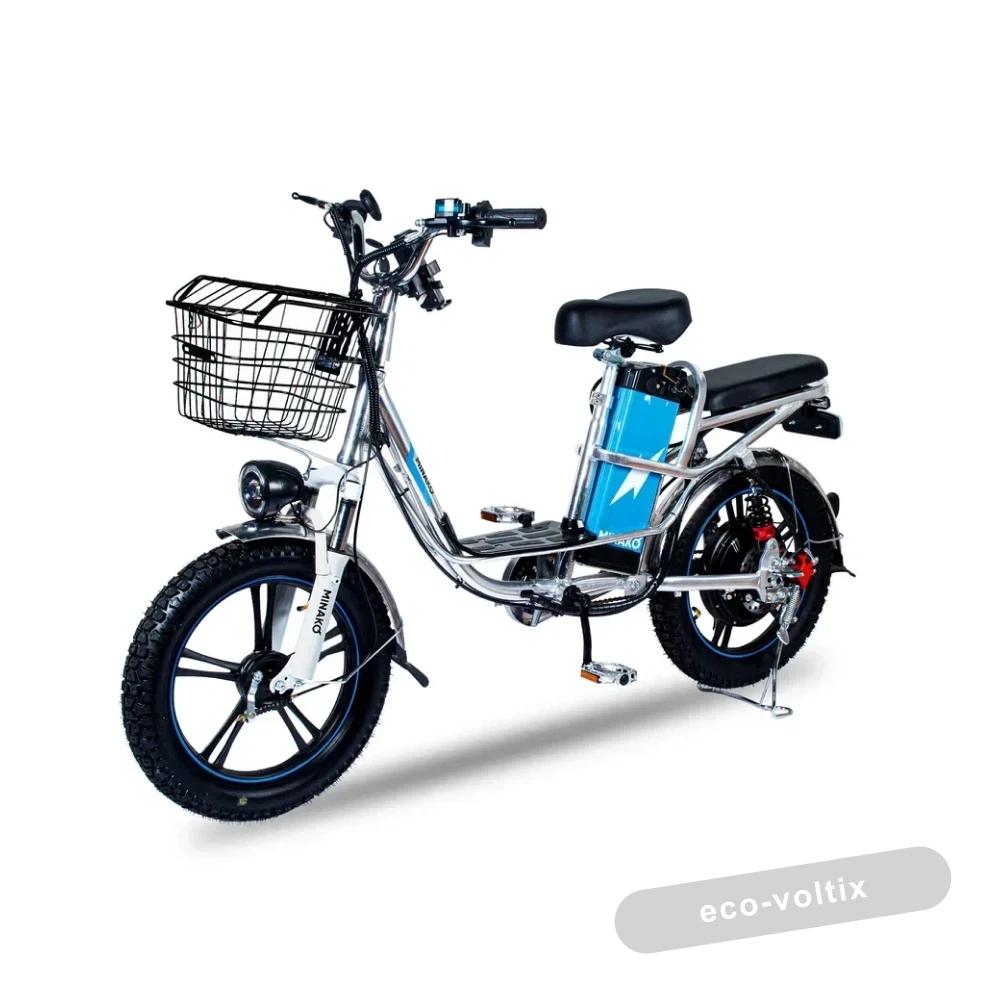 Электровелосипед Колхозник Minako V8 ECO 15 Ah