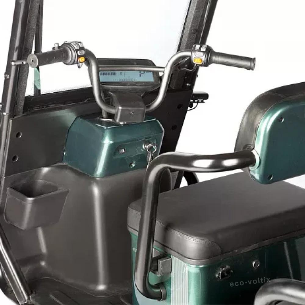Электротрицикл Wanshida NIPLA 500 60V 1000Вт Черно-белый