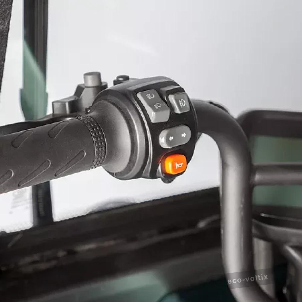 Электротрицикл Wanshida NIPLA 500 60V 1000Вт Черно-белый