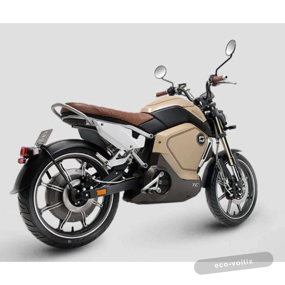 Электромотоцикл Super Soco TC 3000W 30Ah Yellow