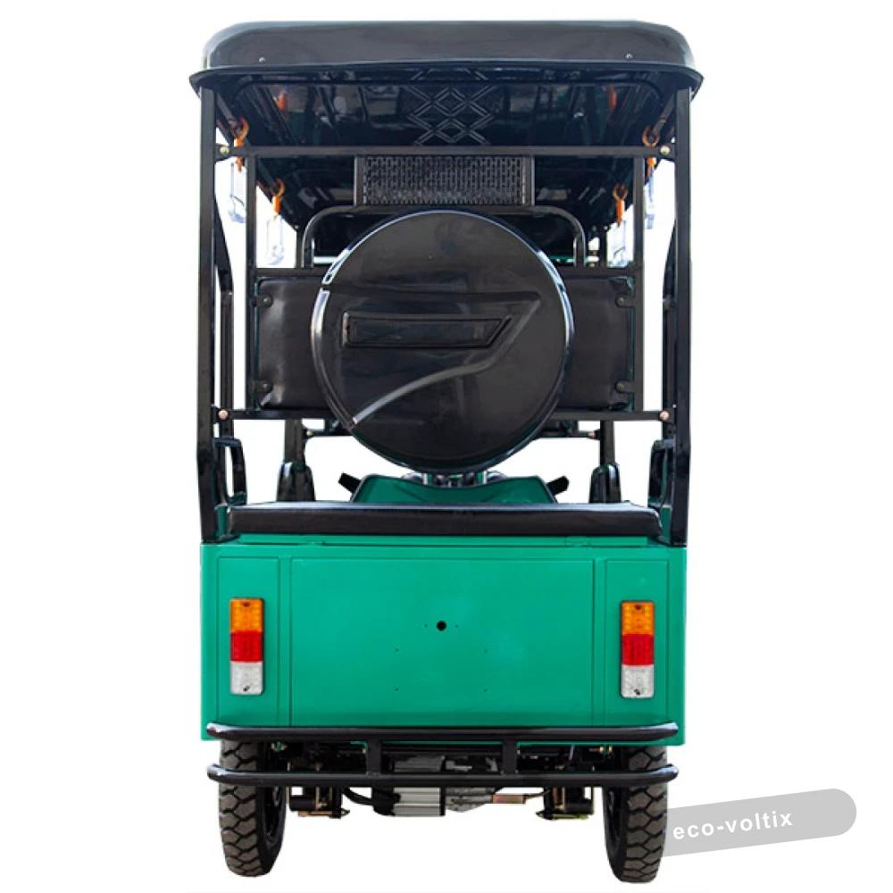 Электротрицикл Rutrike Рикша 60V1000W красно-синий