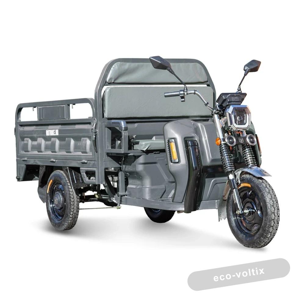 Грузовой электротрицикл Rutrike Маяк 1500 60V1000W серый