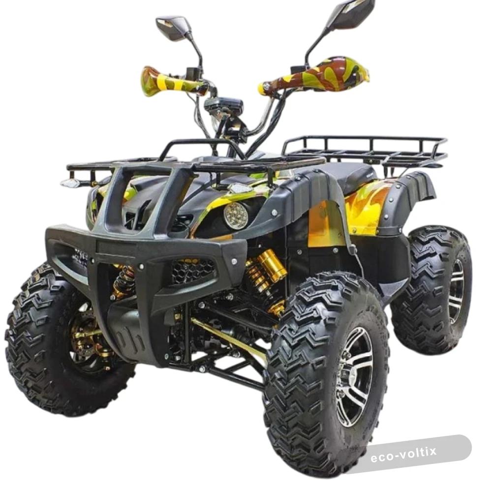 Электроквадроцикл GreenCamel Сахара AWD 4x4 (60V 2x2kW R10 alum Дифференциал)