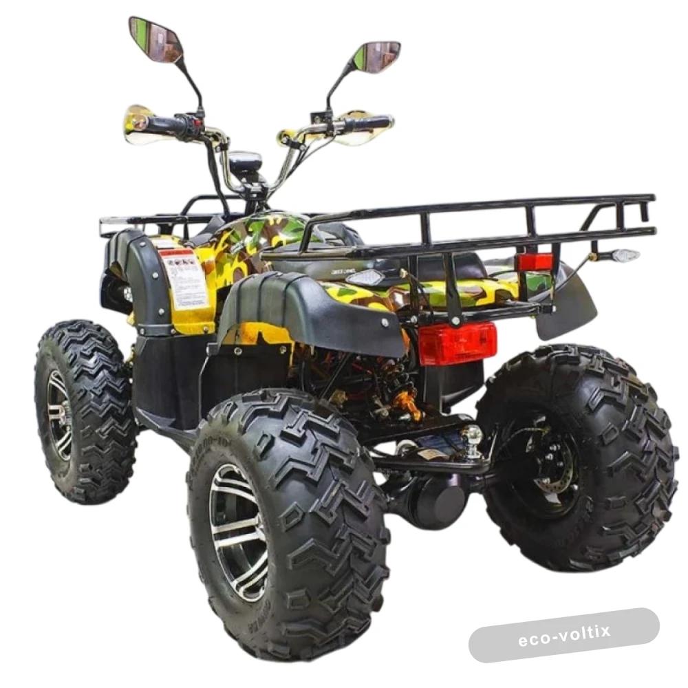Электроквадроцикл GreenCamel Сахара AWD 4x4 (60V 2x2kW R10 alum Дифференциал)