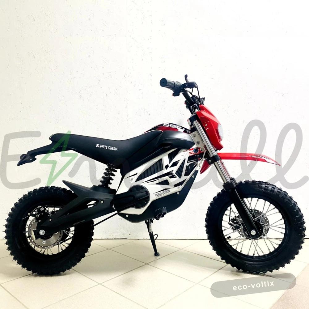 Электромотоцикл WHITE SIBERIA SOCHI 1300W Красный