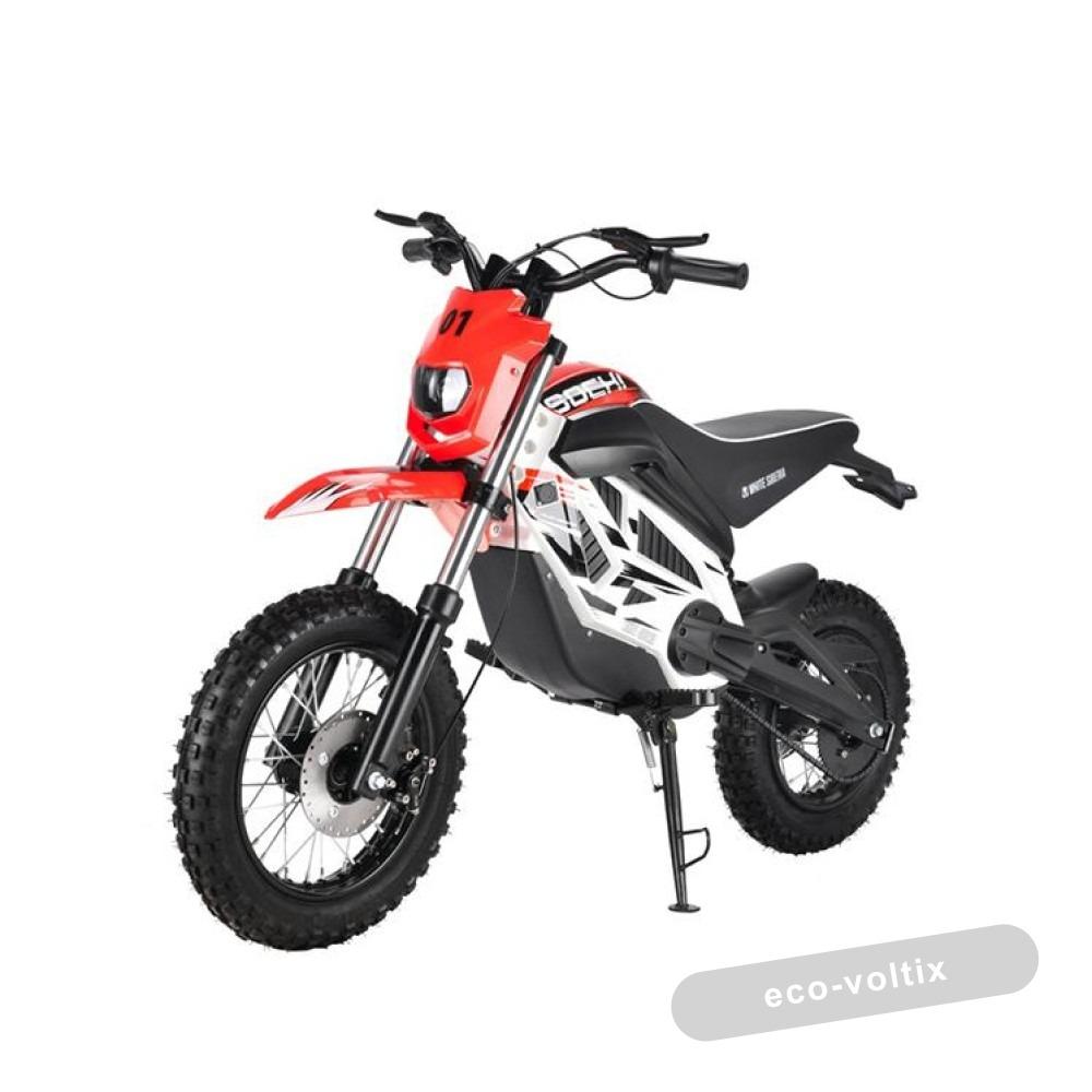Электромотоцикл WHITE SIBERIA SOCHI 1300W Красный