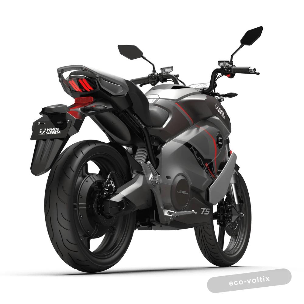 Электромотоцикл WHITE SIBERIA SUPER SOCO TS STREET HUNTER (Серый)