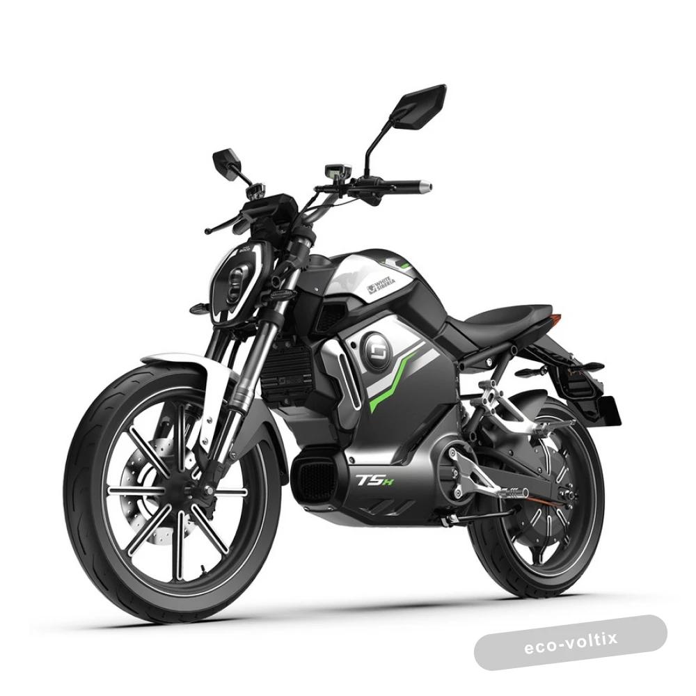 Электромотоцикл WHITE SIBERIA SUPER SOCO TSX (Серый)
