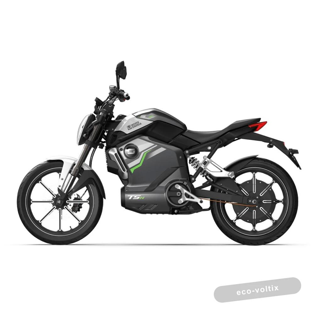 Электромотоцикл WHITE SIBERIA SUPER SOCO TSX (Серый)