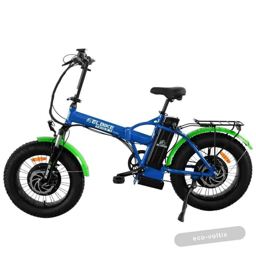 Электровелосипед Elbike Taiga 3 Twix синий