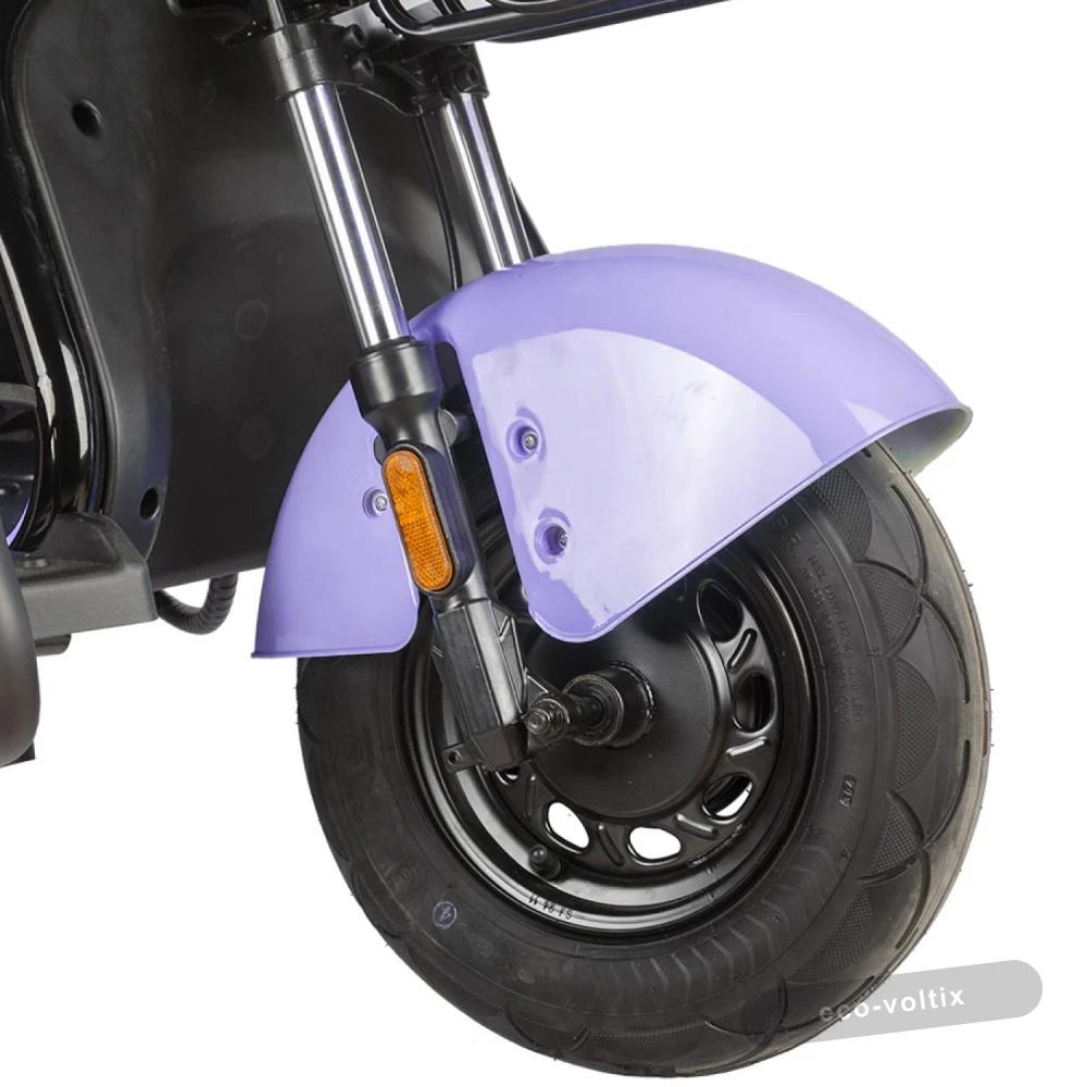 Электротрицикл Rutrike Gelbert Vega 48V/60V 600Вт Фиолетовый