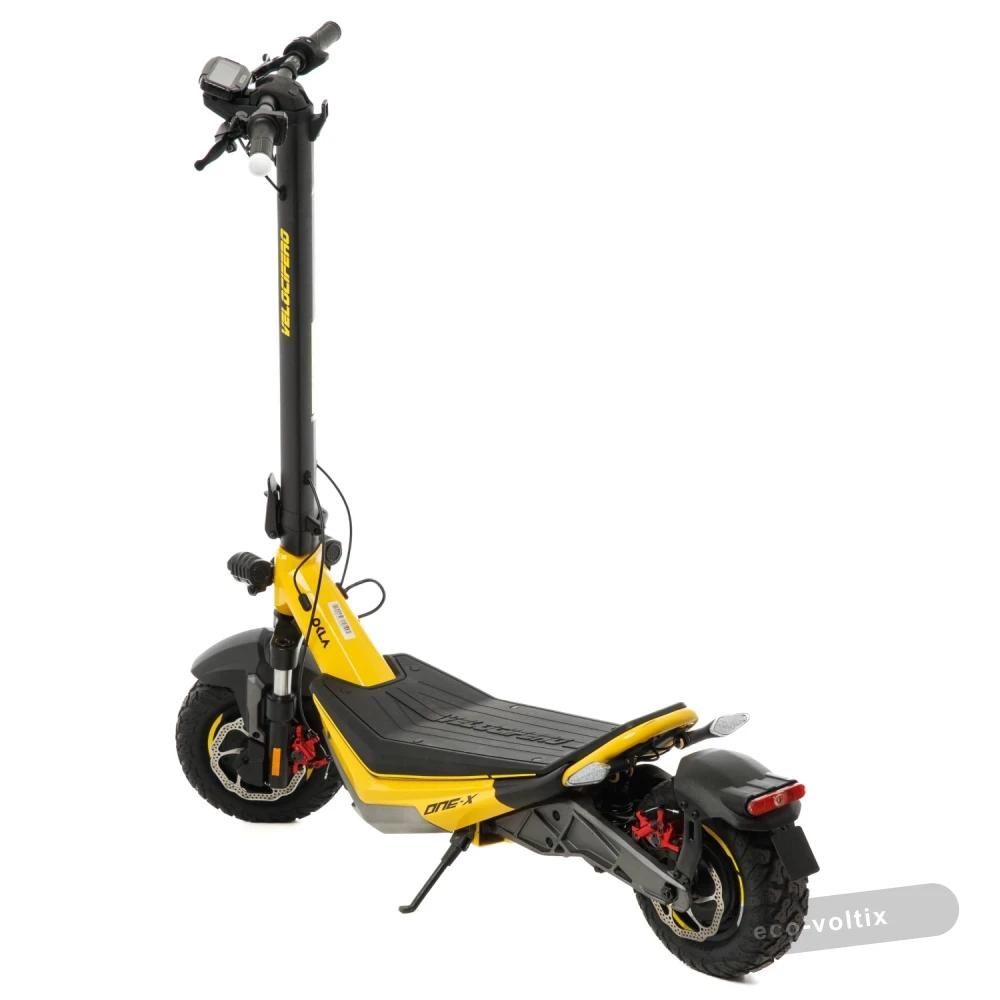Электросамокат Velocifero ONE-X 500W*2 (Yellow-Black)