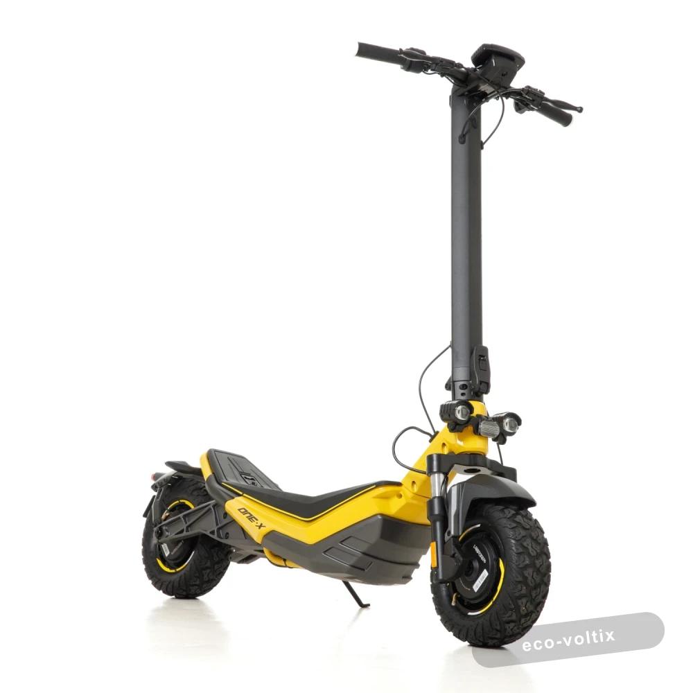 Электросамокат Velocifero ONE-X 500W*2 (Yellow-Black)