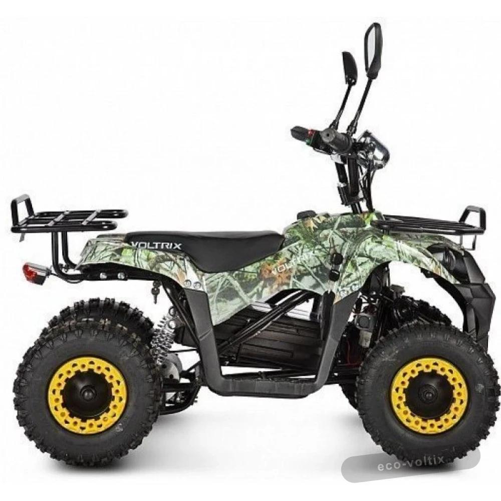 Детский электроквадроцикл Voltrix Bars 36V1000W Желтый камуфляж